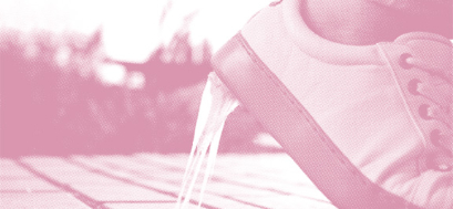 Pollution chewing-gum